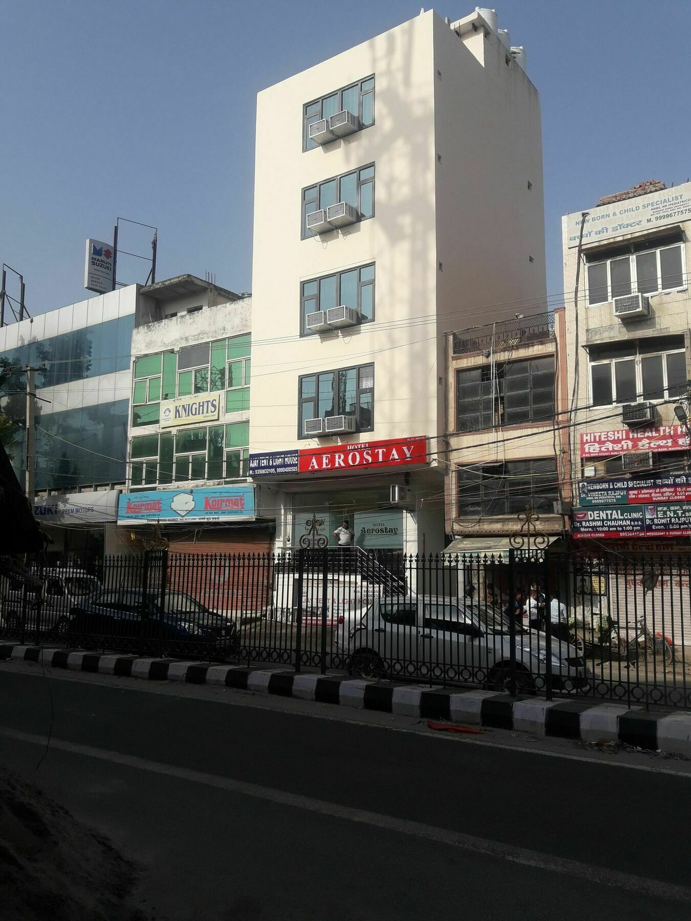 Hotel Aero Stay Új-Delhi Kültér fotó